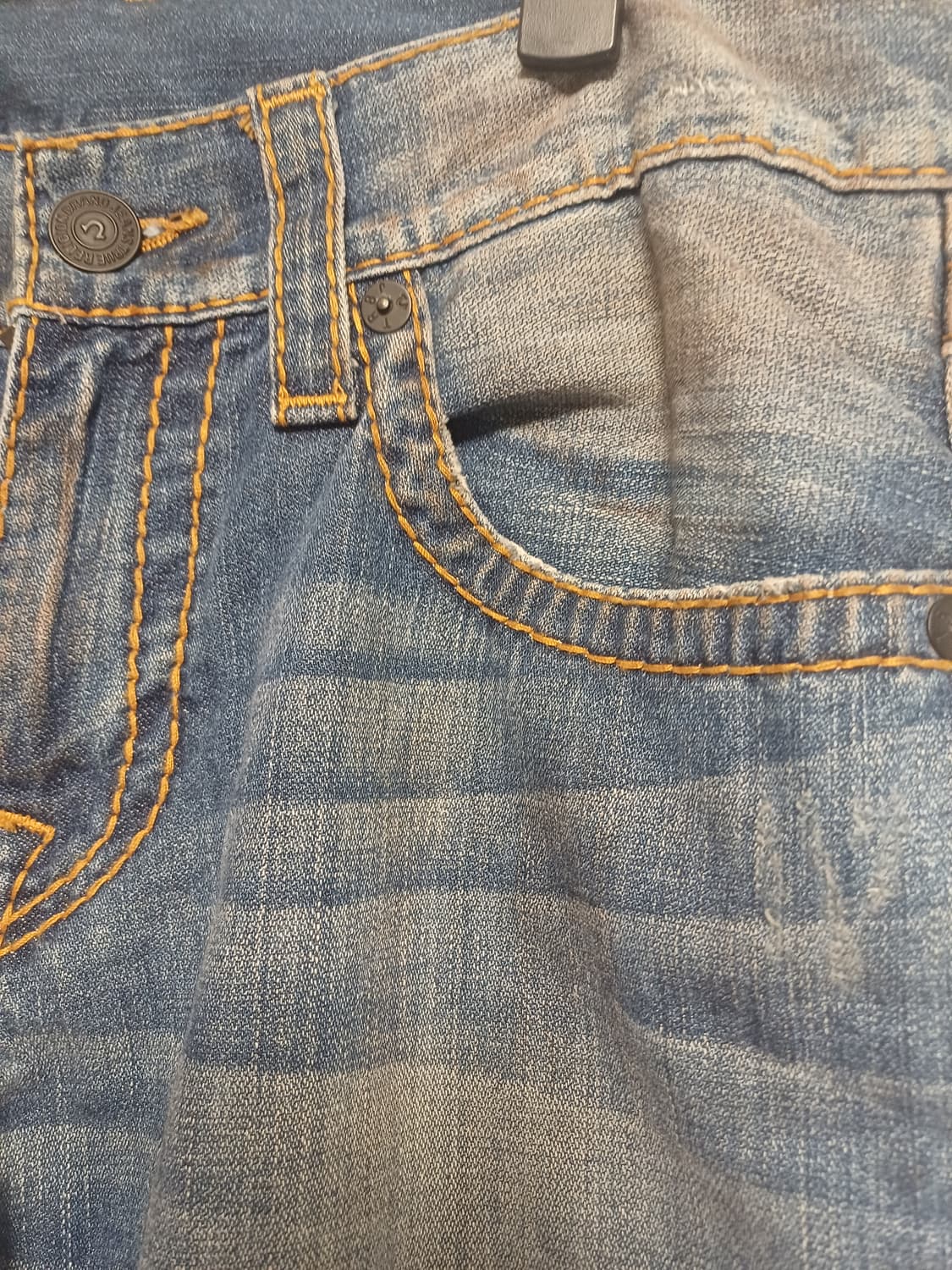 [31] 트루릴리전 릭키 빅 T 스트레이트 플랩 데님 (메드 인 멕시코) 상품이미지6