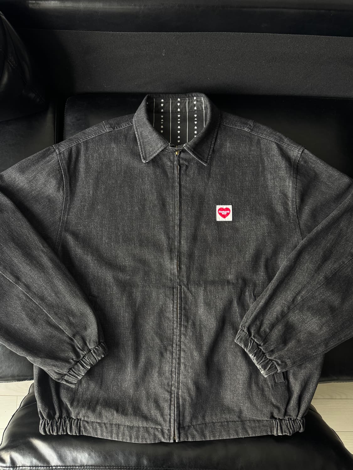 칼하트 허드슨 리버시블 자켓 회색 L 상품이미지3