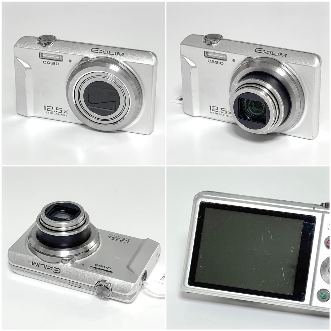 카시오 엑슬림 ZS160 실버 빈티지디카 상품이미지3