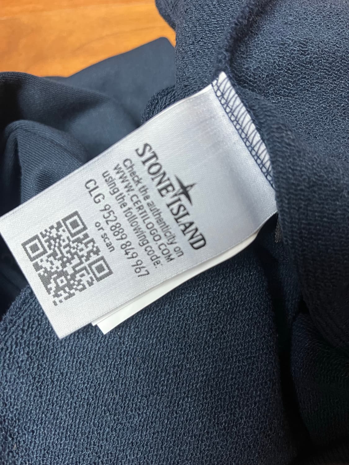 스톤아일랜드 맨투맨 네이비 M 새상품 상품이미지3