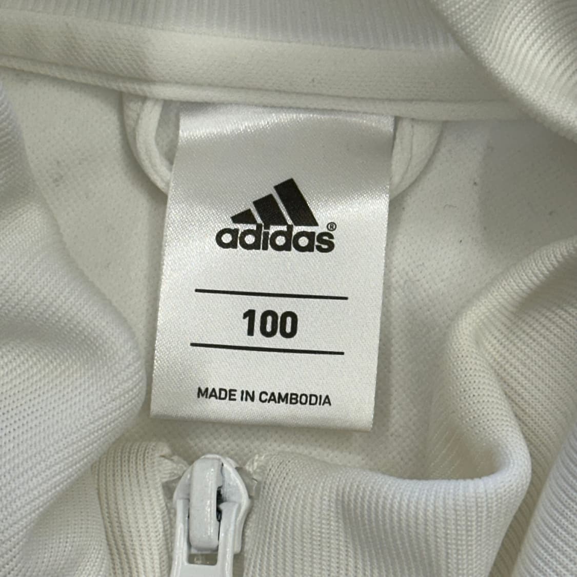 100 아디다스 첼시 블루라인 화이트 트랙탑 상품이미지4