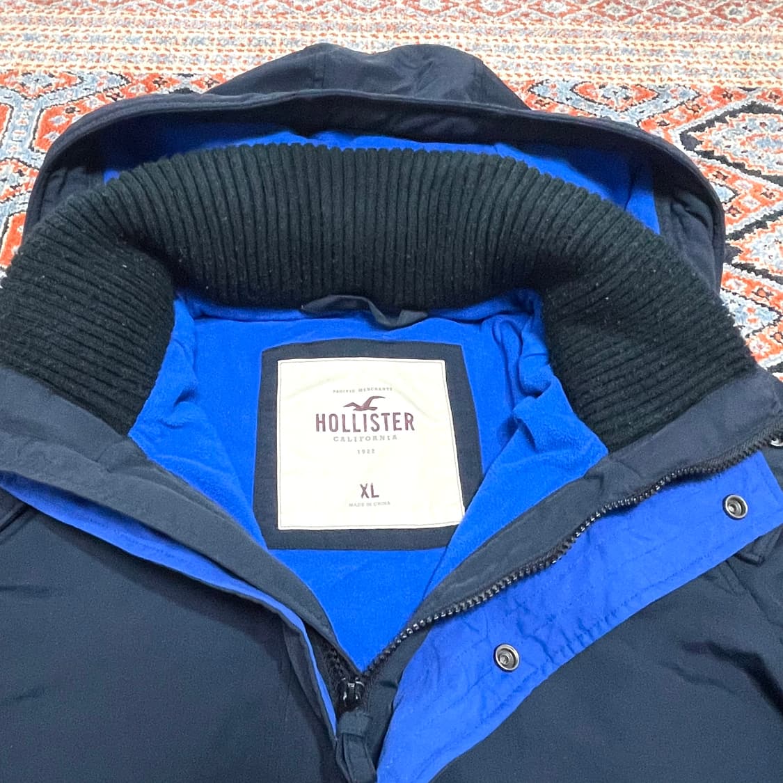 홀리스터 블랙 바람막이 점퍼 여성XL 상품이미지4