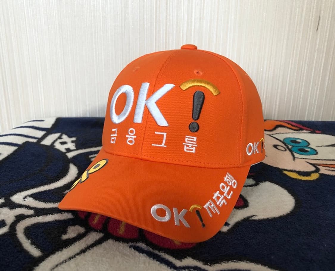 캘러웨이 OK금융그룹 읏맨오픈 스폰서골프모자/캡(오렌지) 상품이미지1
