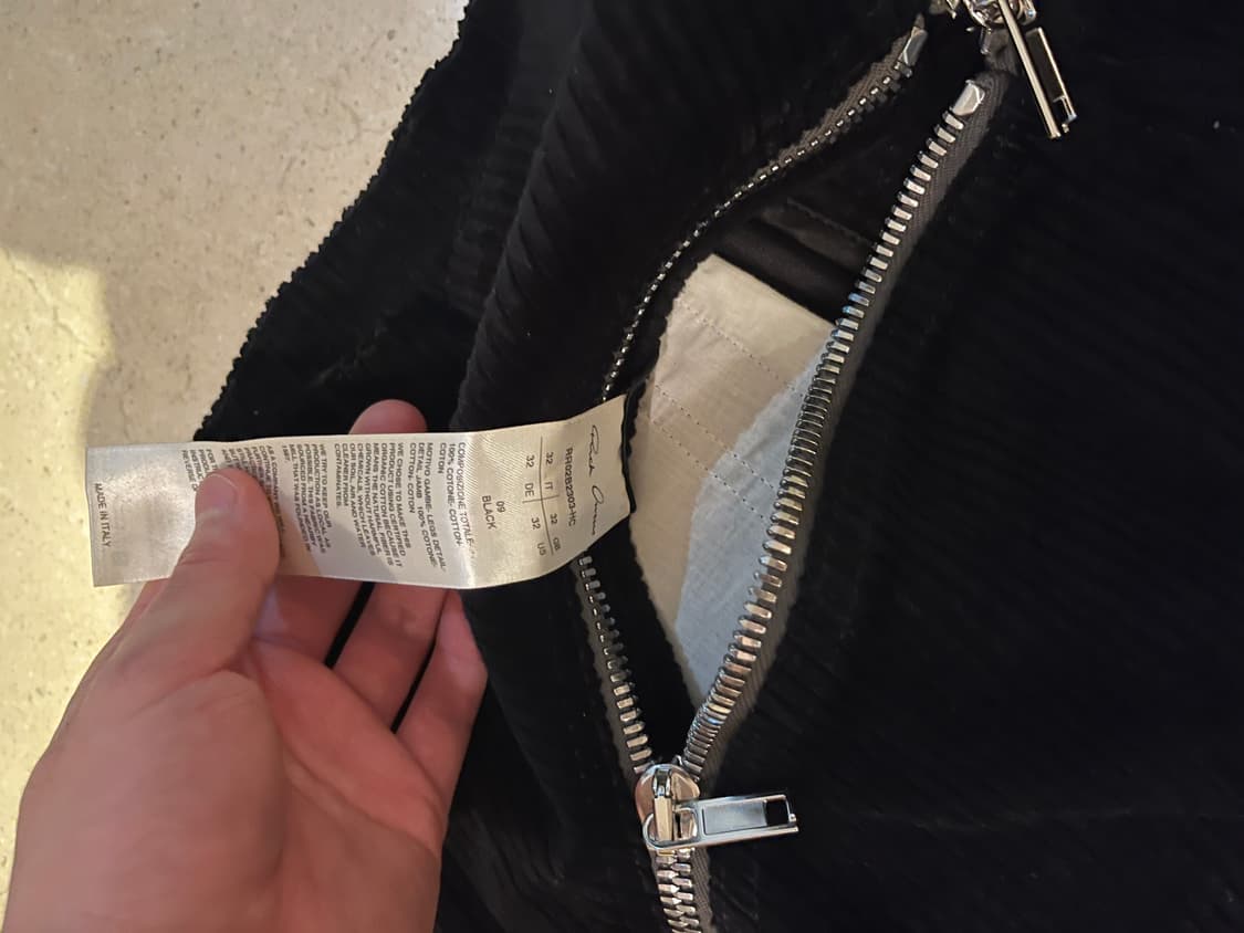 릭오웬스 런웨이 볼란 바나나 팬츠 32 상품이미지3