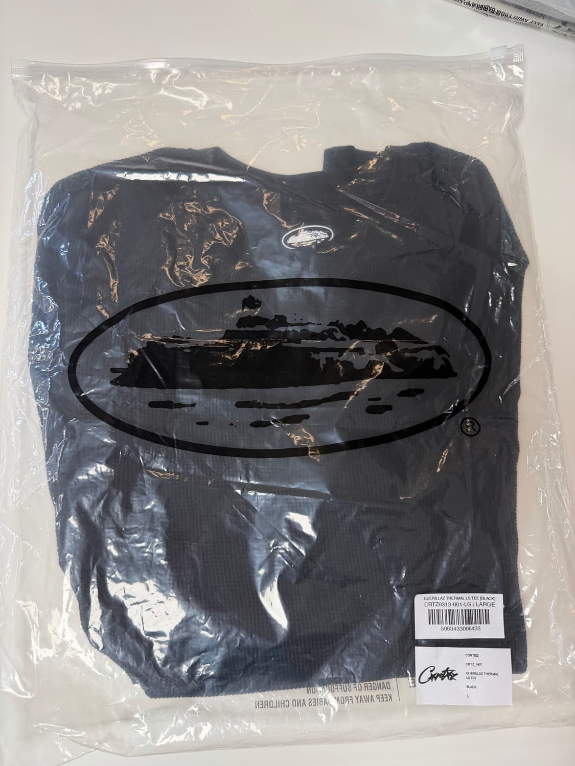 코르테이즈 써멀 롱슬리브 블랙 corteiz 상품이미지3