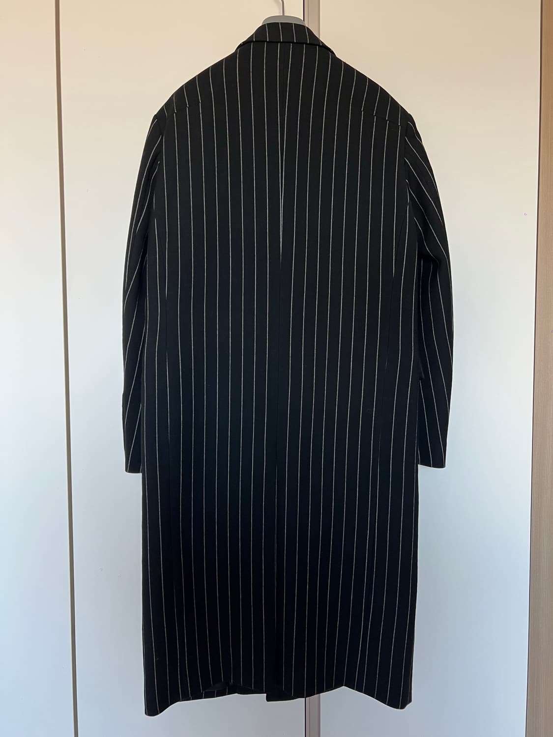 매장가 200만 준지 더블 스트라이프 레이어드 코트 상품이미지3