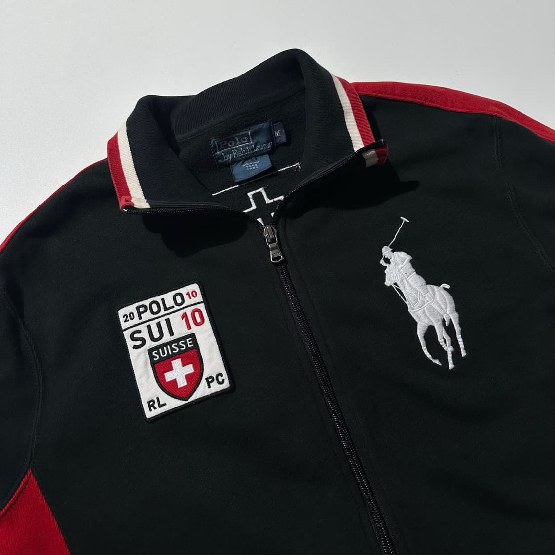 폴로 랄프로렌 빅포니 스위스 레이싱 집업 자켓  상품이미지3