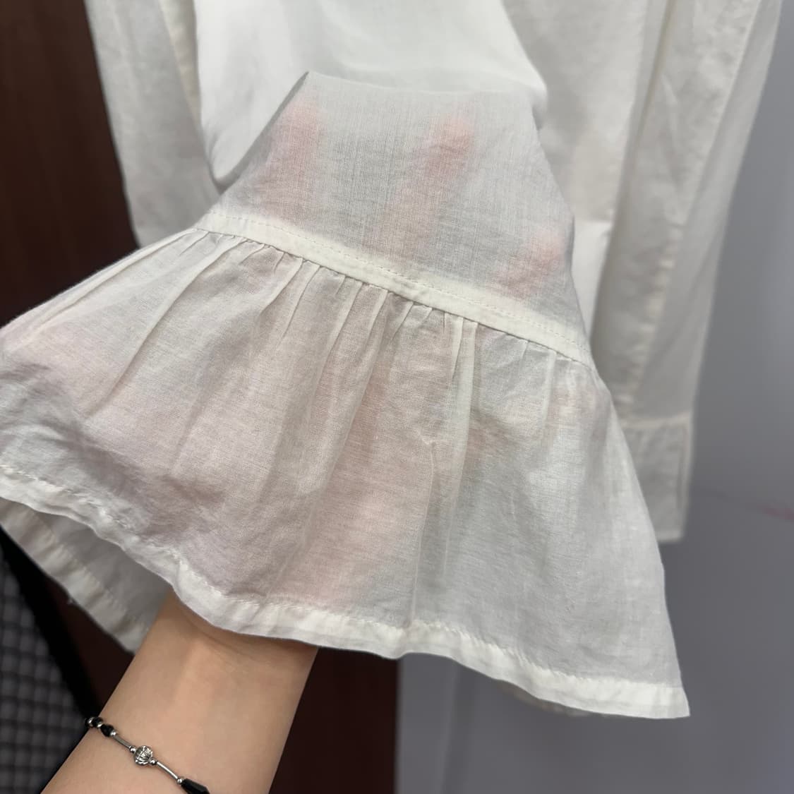 Ivory Sleeveless Frill Dress 상품이미지6