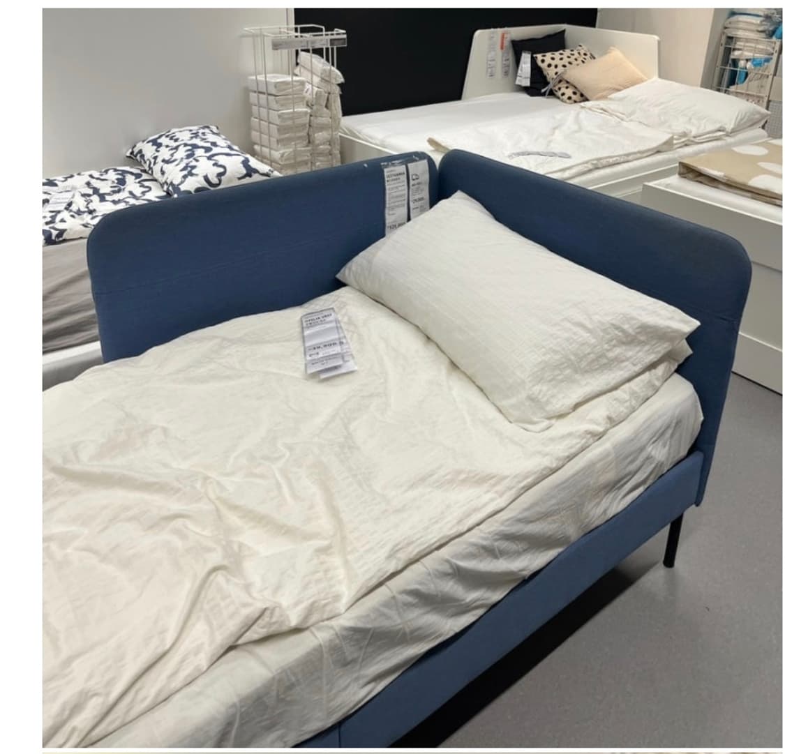 이케아 침대 블로쿨렌 가드 침대 + 이케아 매트리스 상품이미지1