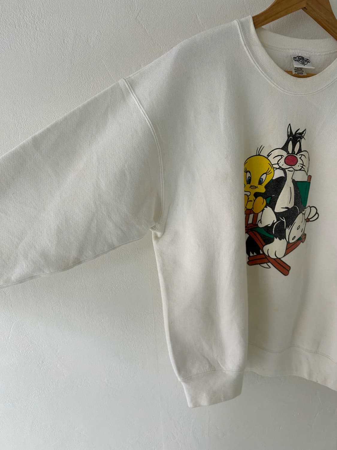 90' Sylvester cat  USA Sweatshirt.  상품이미지5