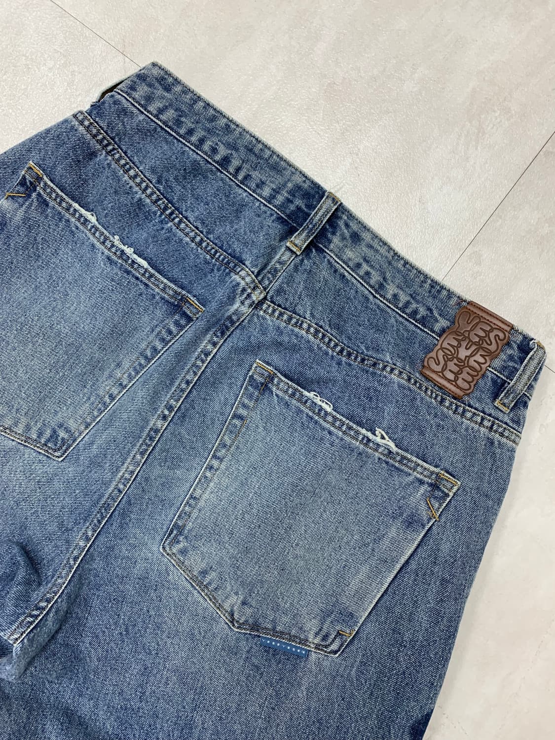 예스아이씨 와이드핏 데님팬츠#763 상품이미지3