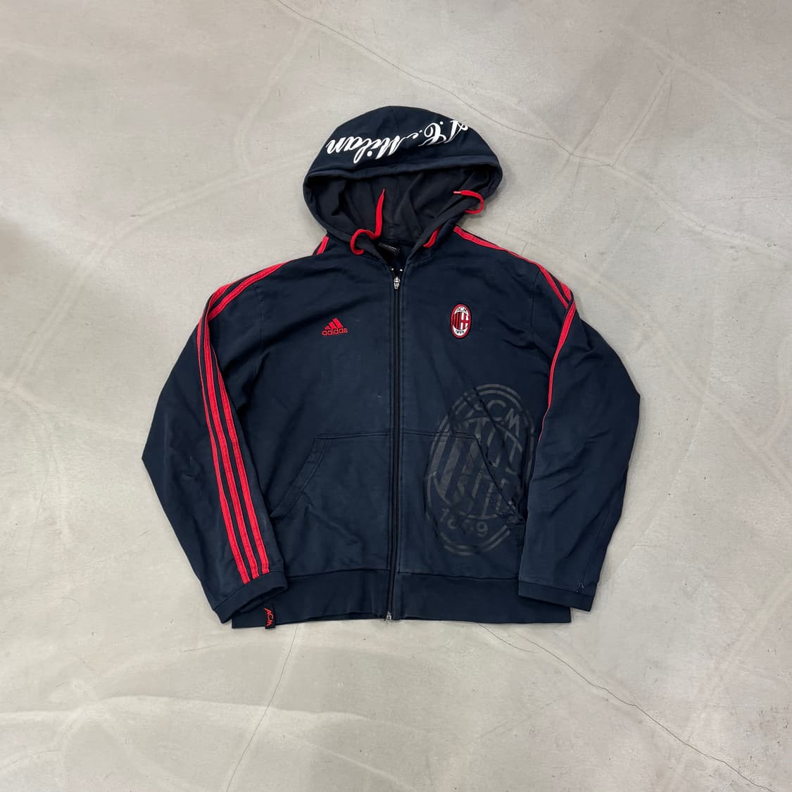 아디다스 AC밀란 후드집업 110 상품이미지1