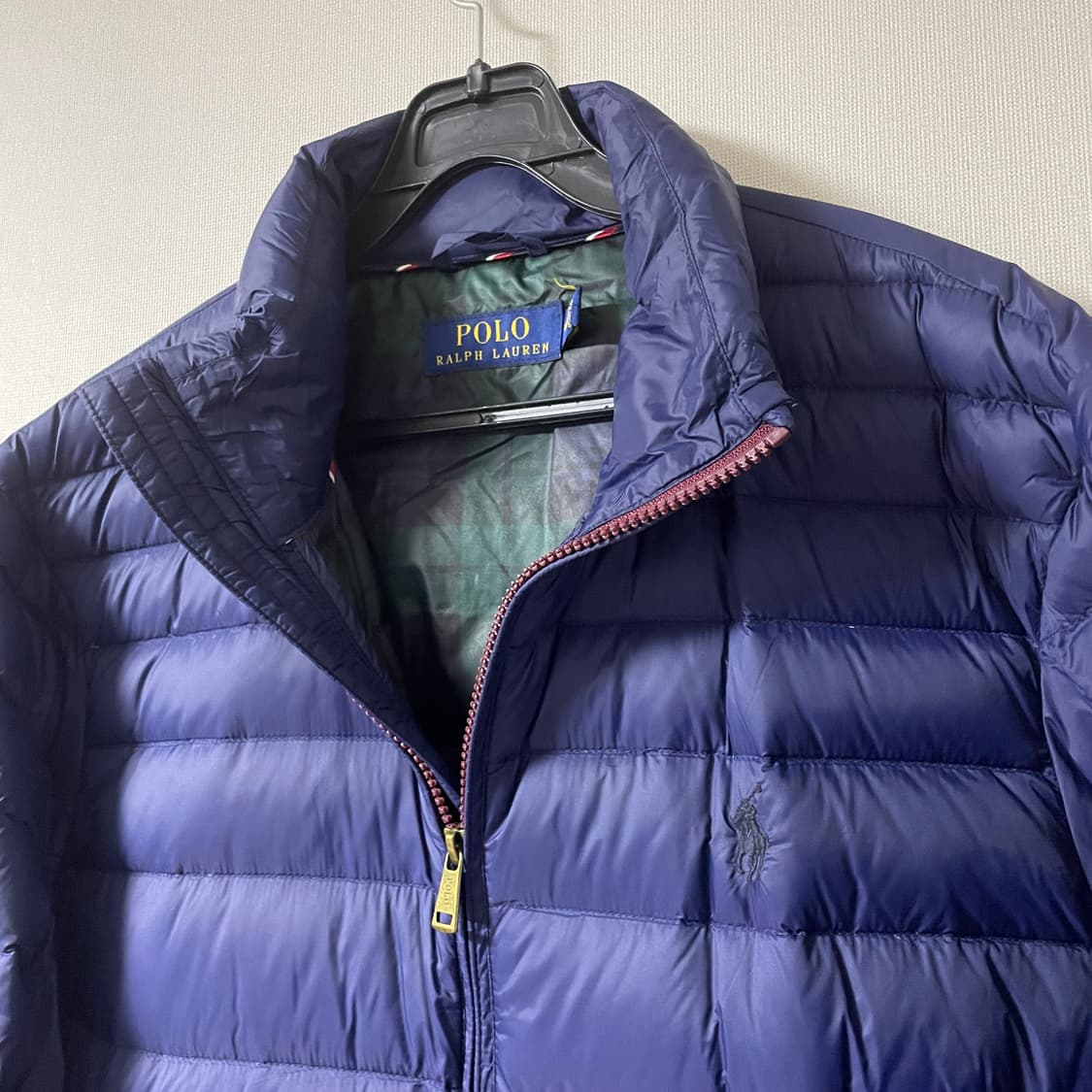 폴로 랄프로렌 경량 패딩점퍼 네이비 M (100) 상품이미지2