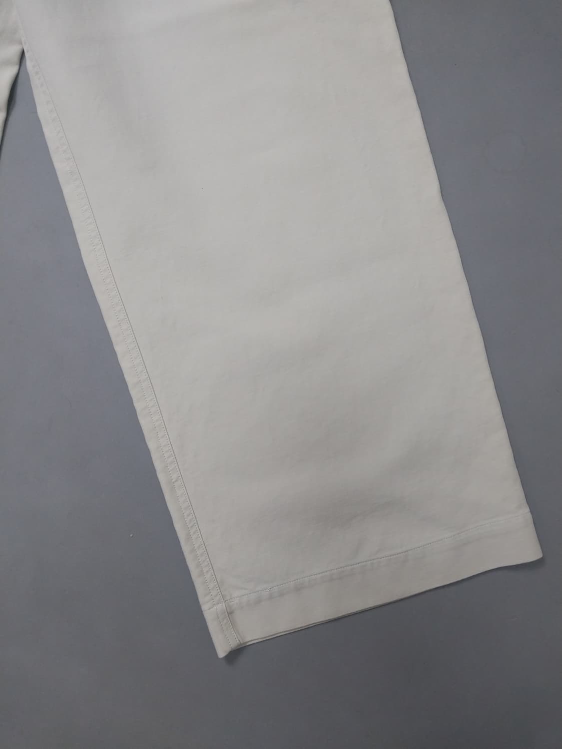 [M] 토마스모어 와이드 핏 치노 팬츠 아이보리 상품이미지5