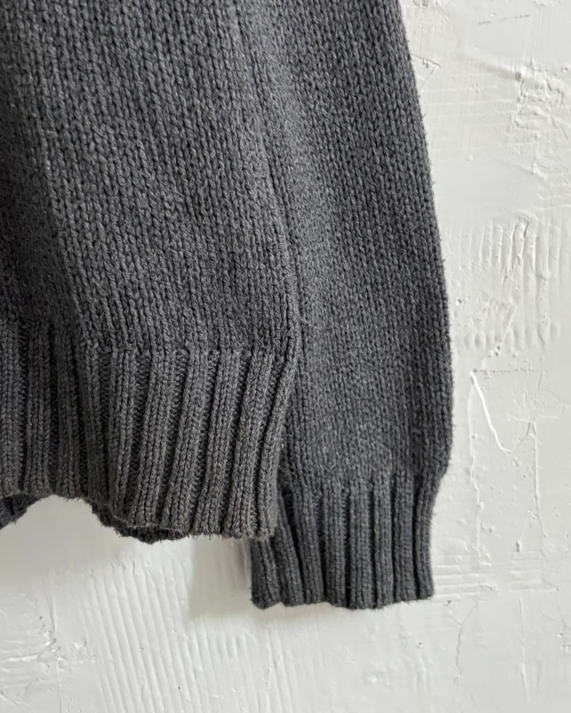 Polo 폴로 랄프로렌 딥그레이컬러 코튼 하프집업 니트 상품이미지8