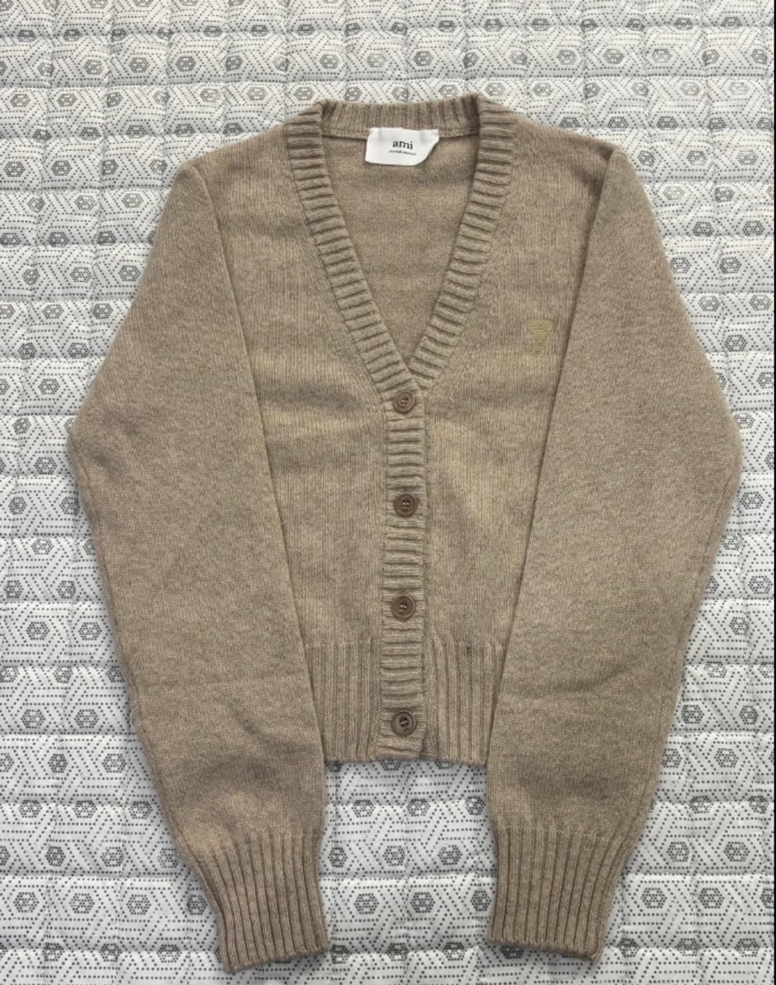 아미 AMI 97% 캐시미어 가디건 ~55 오버핏 상품이미지2