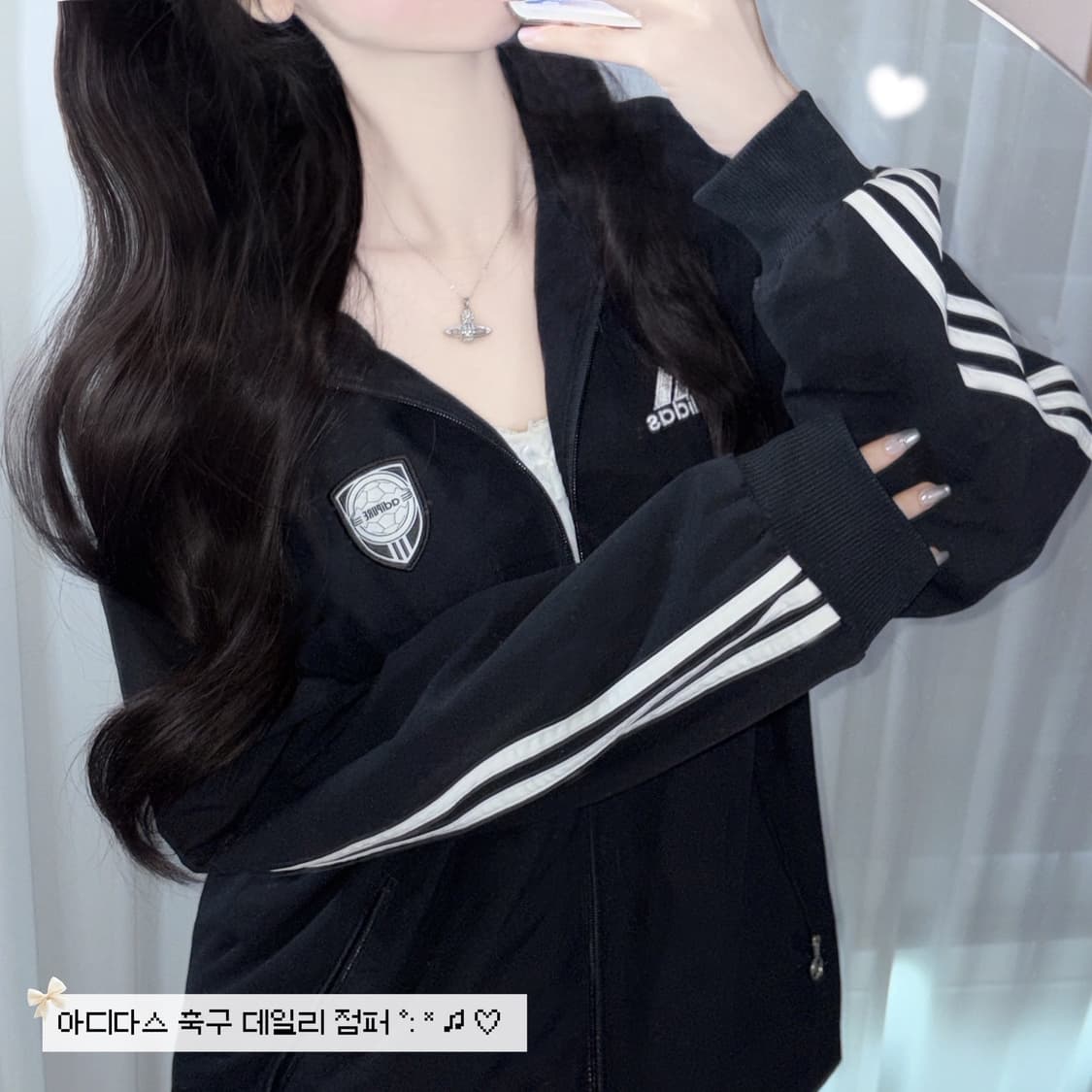 🐰아디다스 싸커 축구 데일리 점퍼🖤 상품이미지1