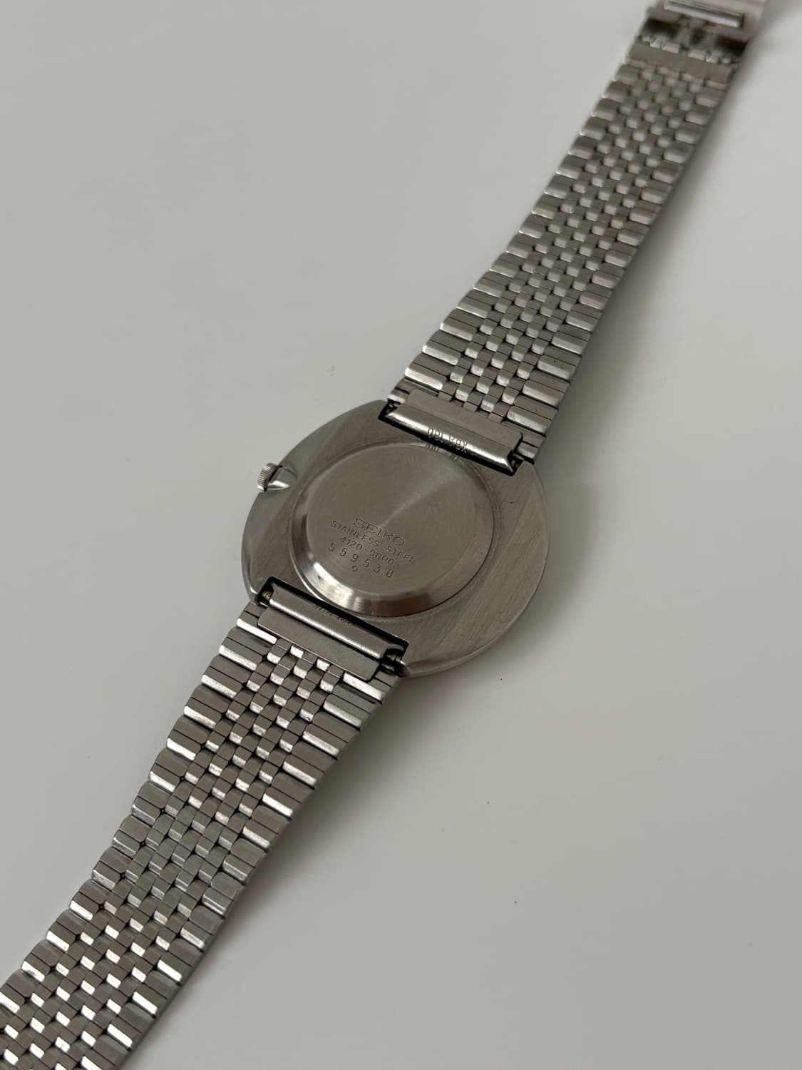 70s emblem silver round quartz 상품이미지7