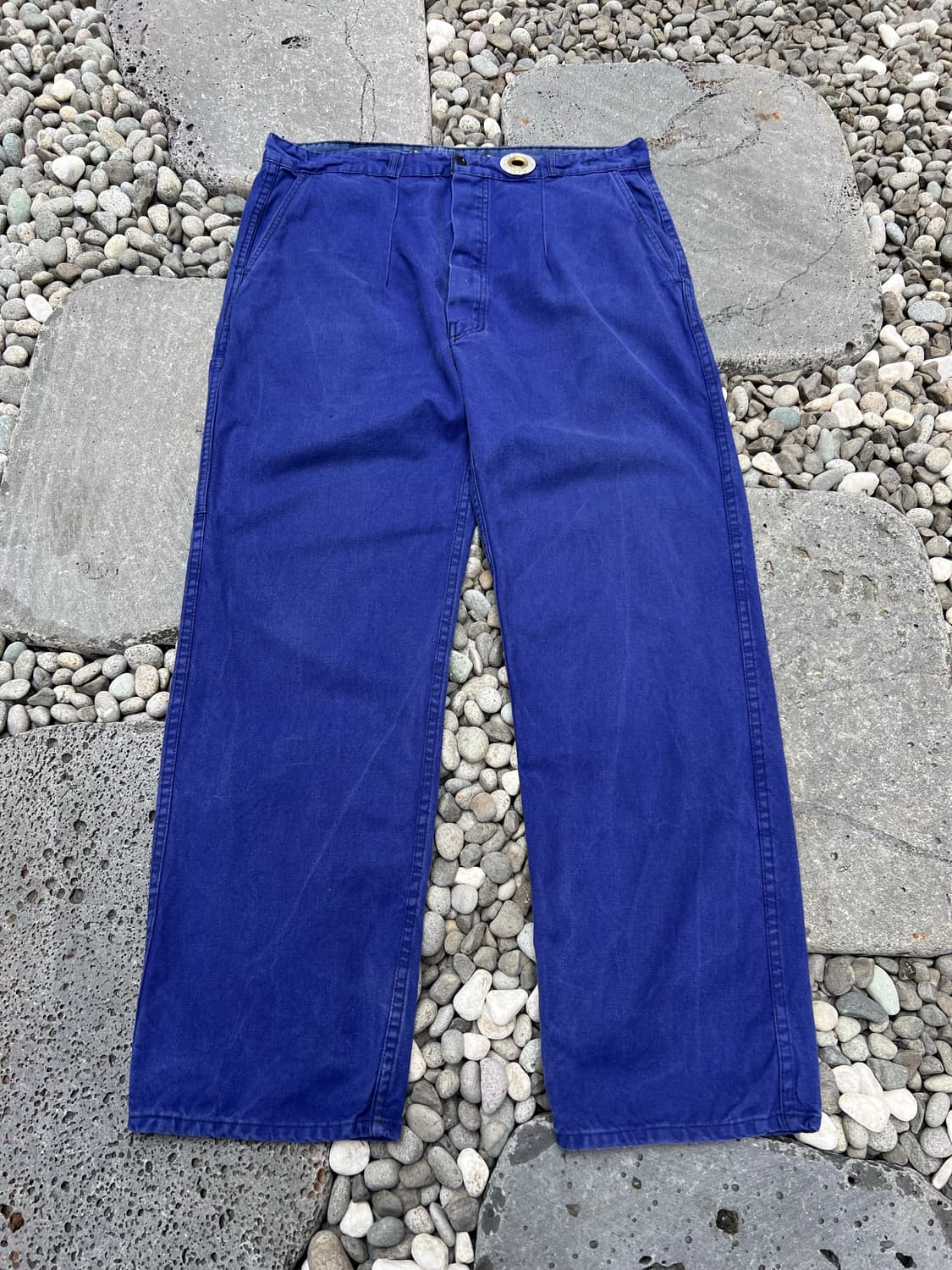 (37인치) OLD VINTAGE FADED BLUE 프렌치워크팬츠 상품이미지1