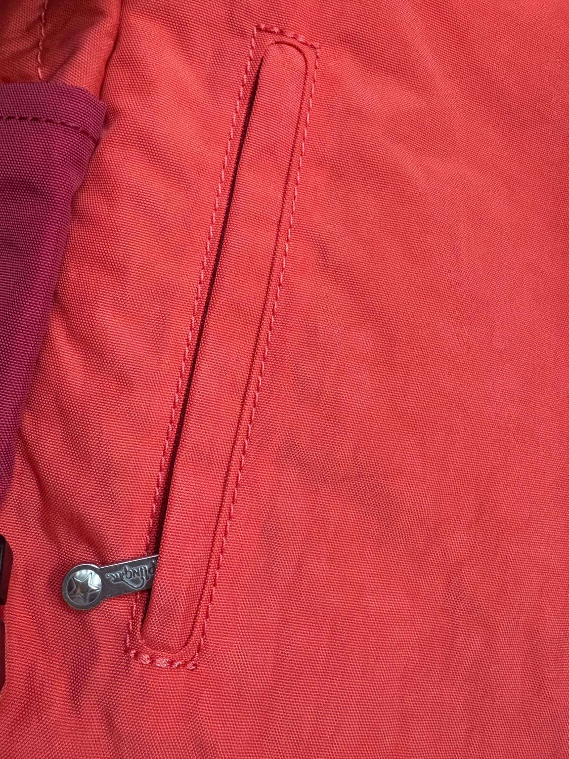 키플링 핑크 톤 배색 백팩 상품이미지5