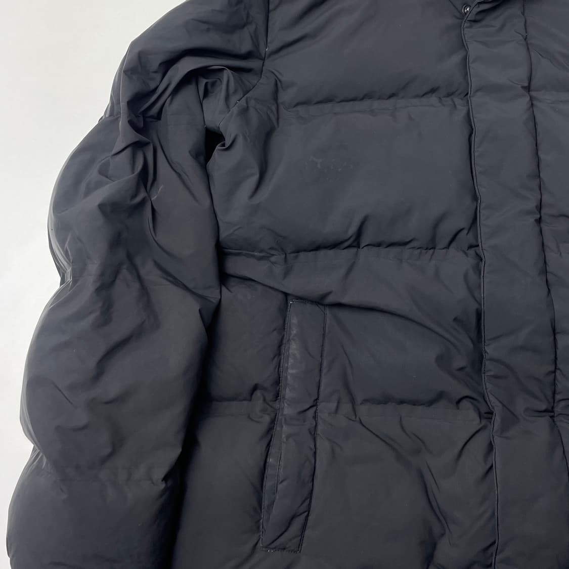 [중고] 컬럼비아 덕다운 롱패딩 블랙 L 상품이미지5