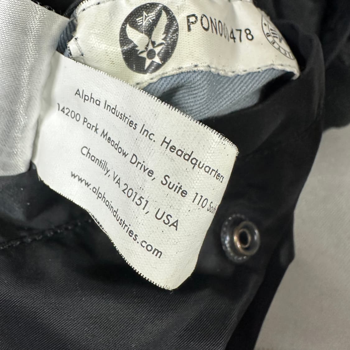 알파인더스트리 ma-1 자켓 상품이미지5