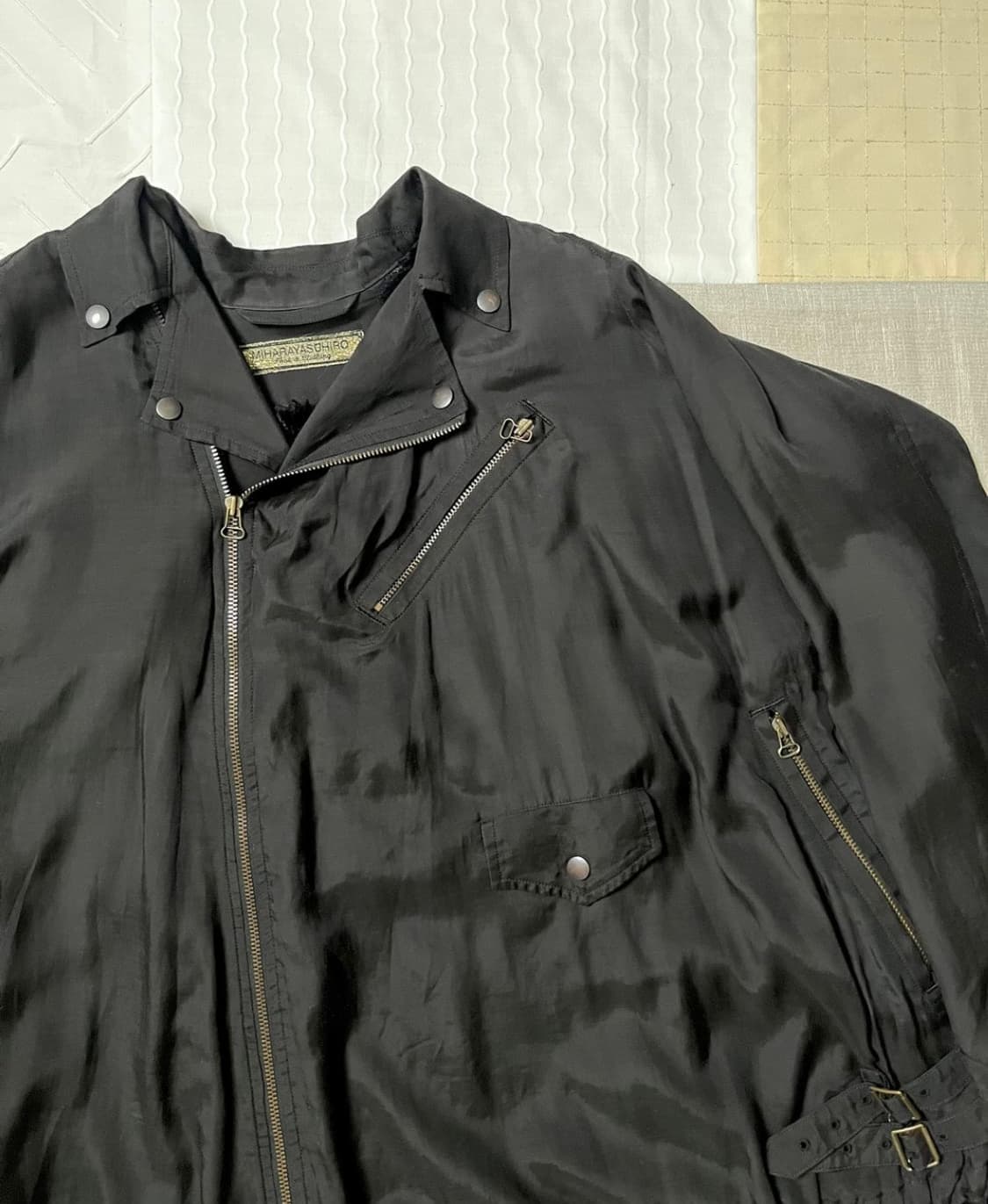 미하라 야스히로 라이더 판초 자켓 상품이미지4