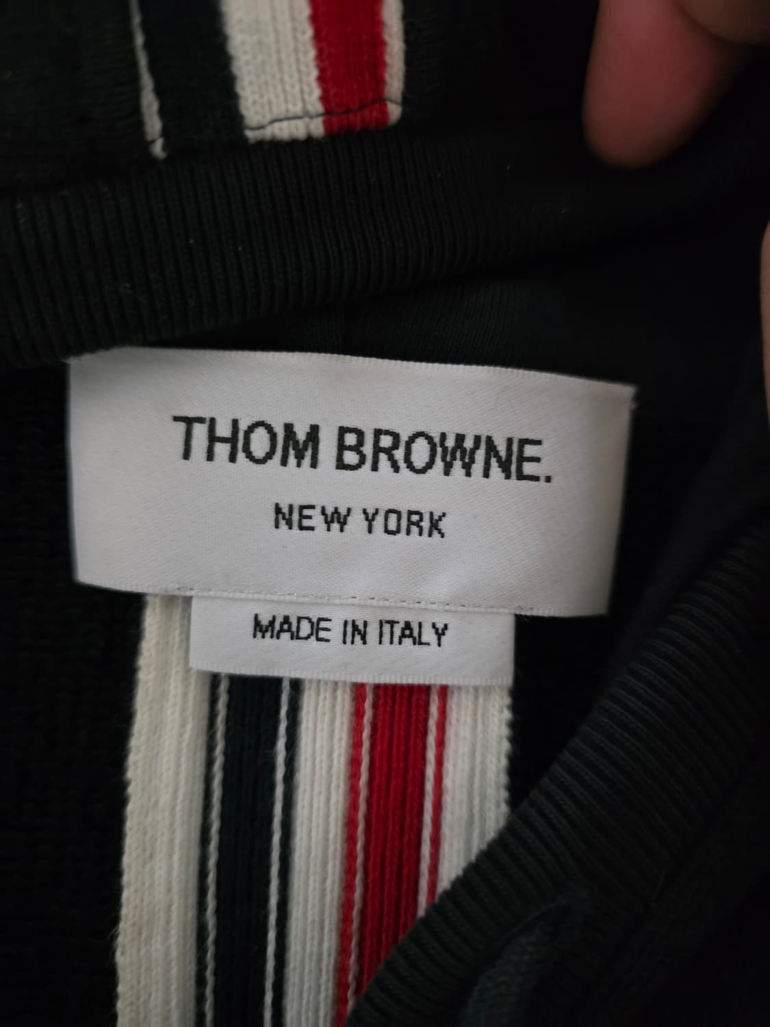 [4]톰브라운 백삼선 후드집업 상품이미지7