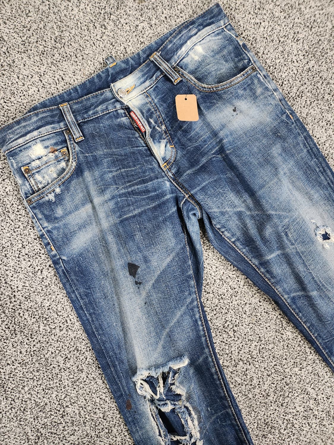 Dsquared2 디스트로이드 데님 팬츠(33-34) 상품이미지3