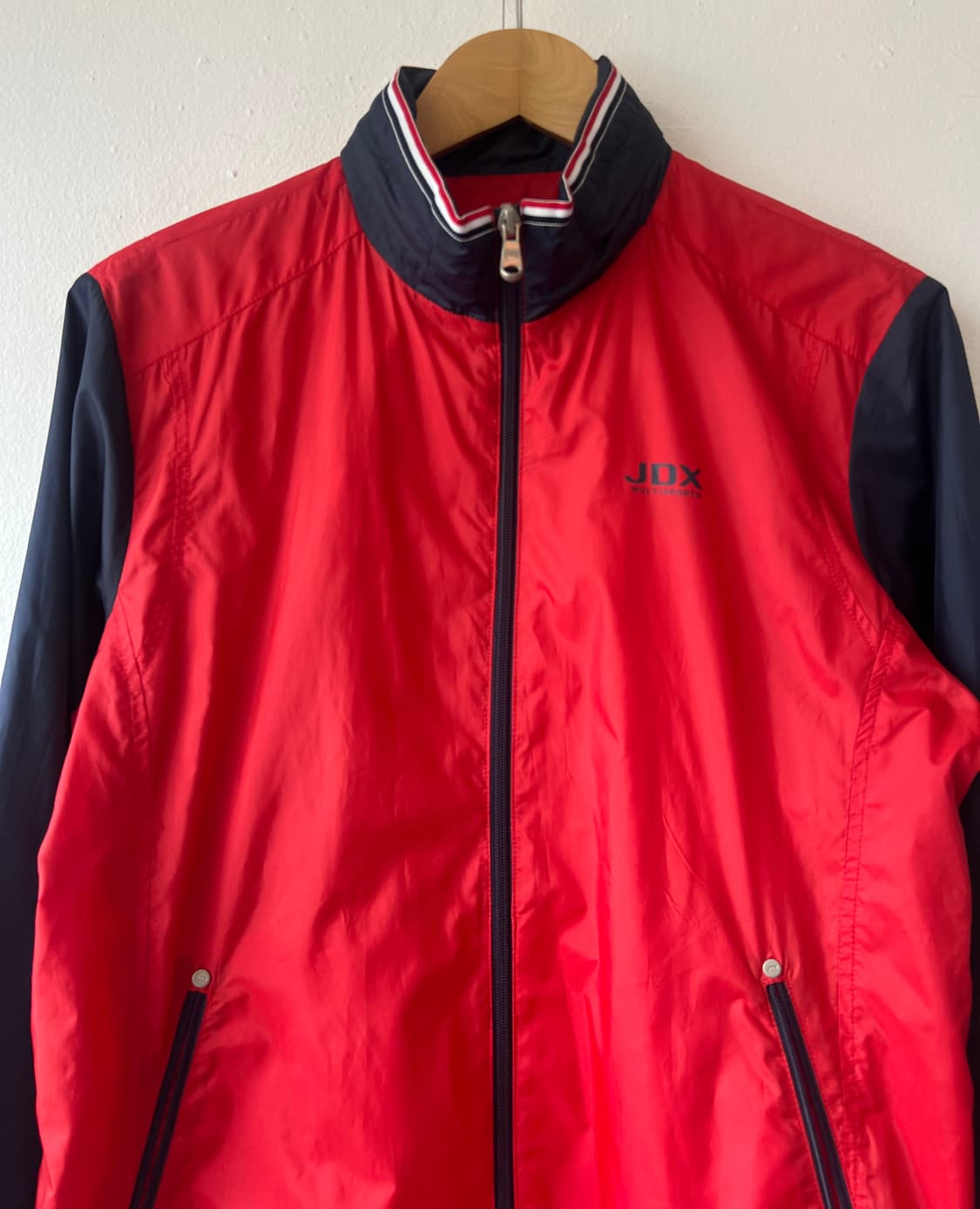 제이디엑스 JDX 남성 레드 바람막이 골프집업점퍼

 상품이미지2