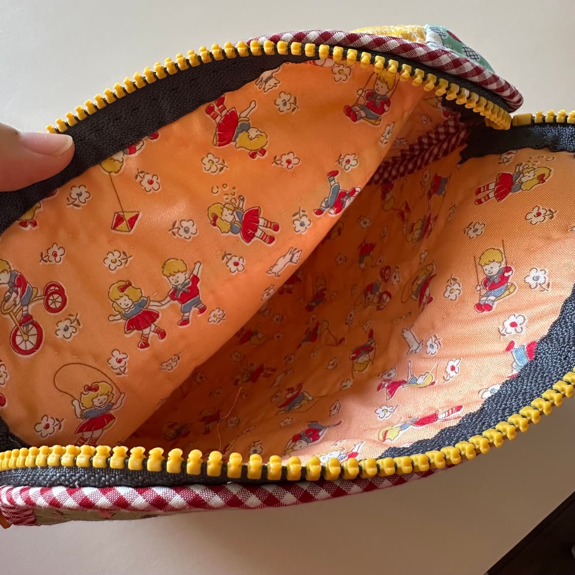 큼직한 퀼트 파우치 상품이미지5