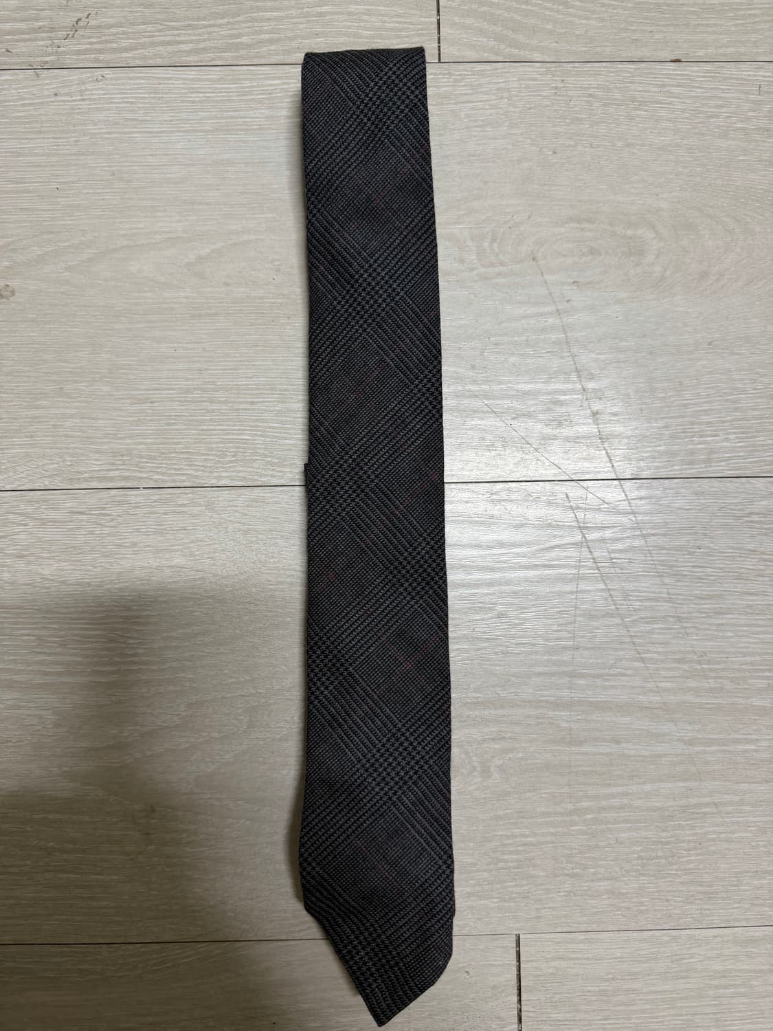 톰브라운 그레이 체크 타이 넥타이 팝니다 상품이미지1