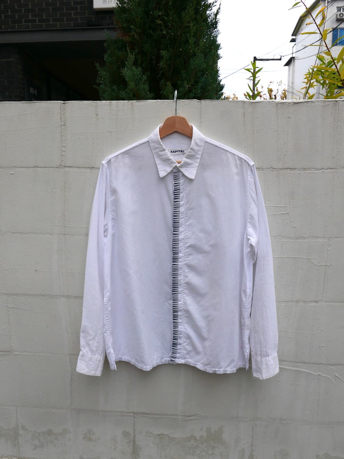 캐피탈 플랭킷 패턴 셔츠 상품이미지1