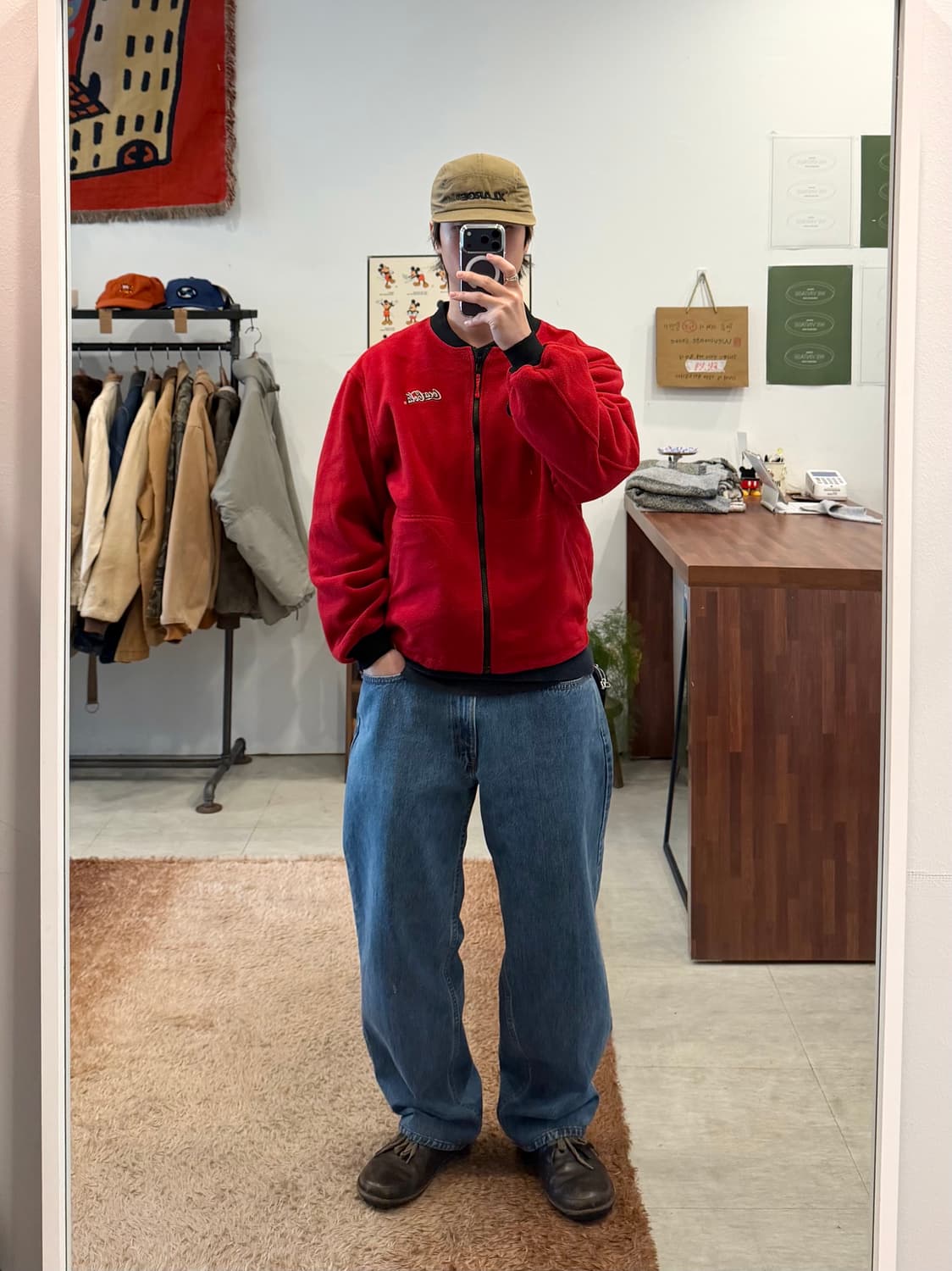 Arctic Circle 빈티지 코카콜라 플리스 자켓 상품이미지2