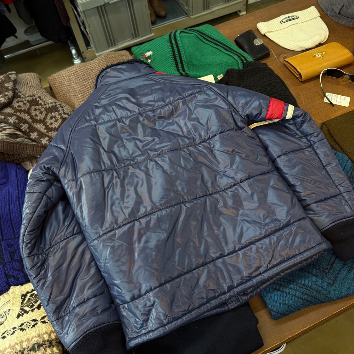 히스테릭 글래머 일본 생산  레이싱 프리마로프트 패딩 자켓 S 상품이미지6