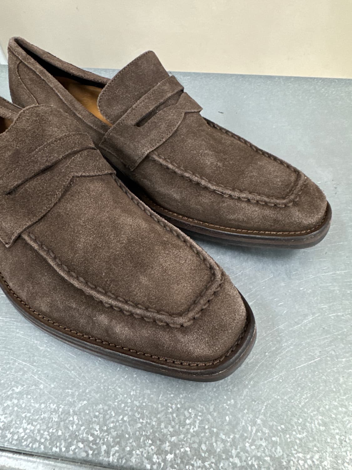 손신발 스웨이드 페니 로퍼 270 상품이미지8