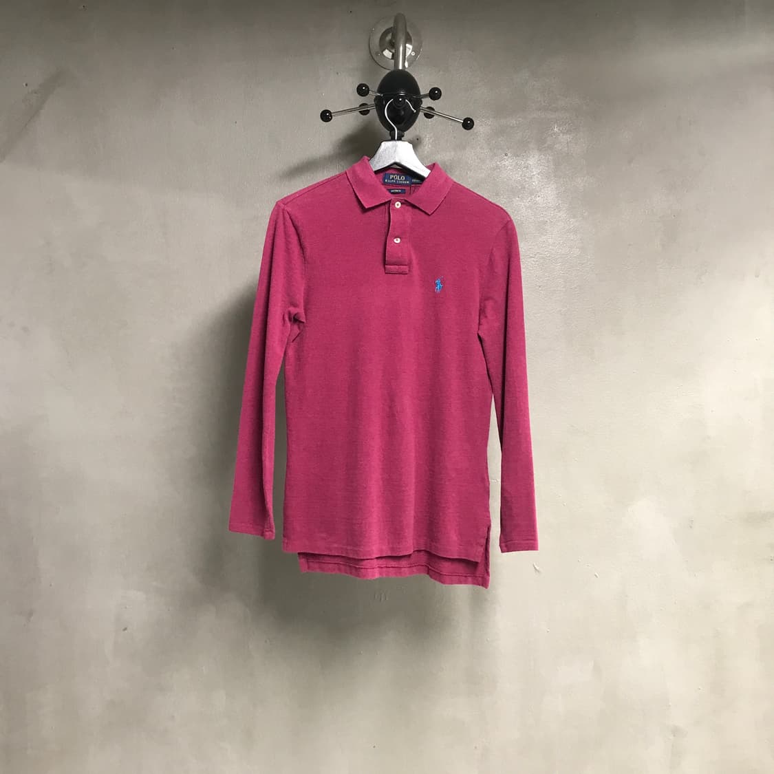 폴로 랄프로렌 PK 긴팔 카라티 핑크 XS(W) 상품이미지1