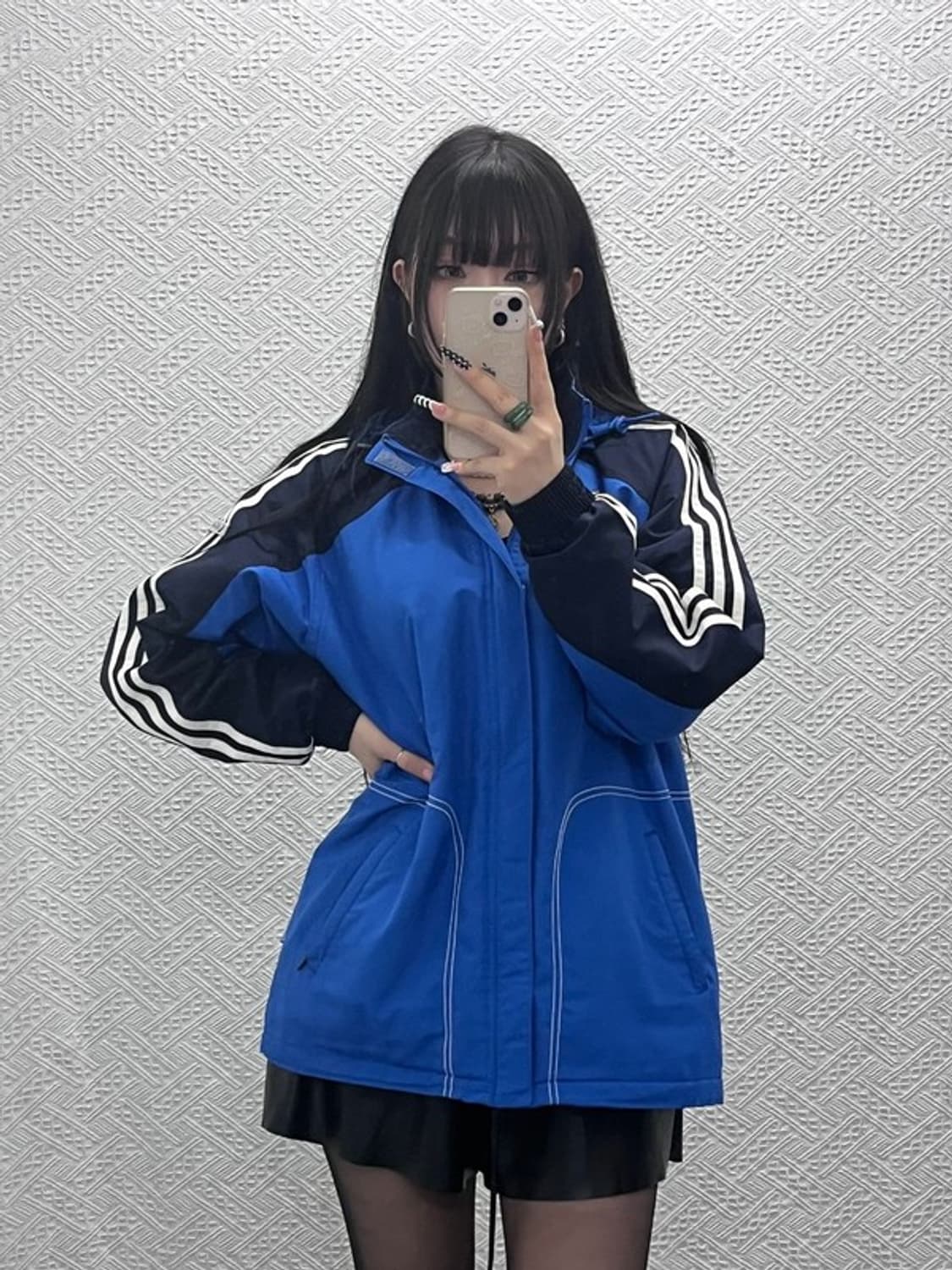 아디다스 레트로 스포티 빈티지 바람막이 자켓 80 C10224 상품이미지2