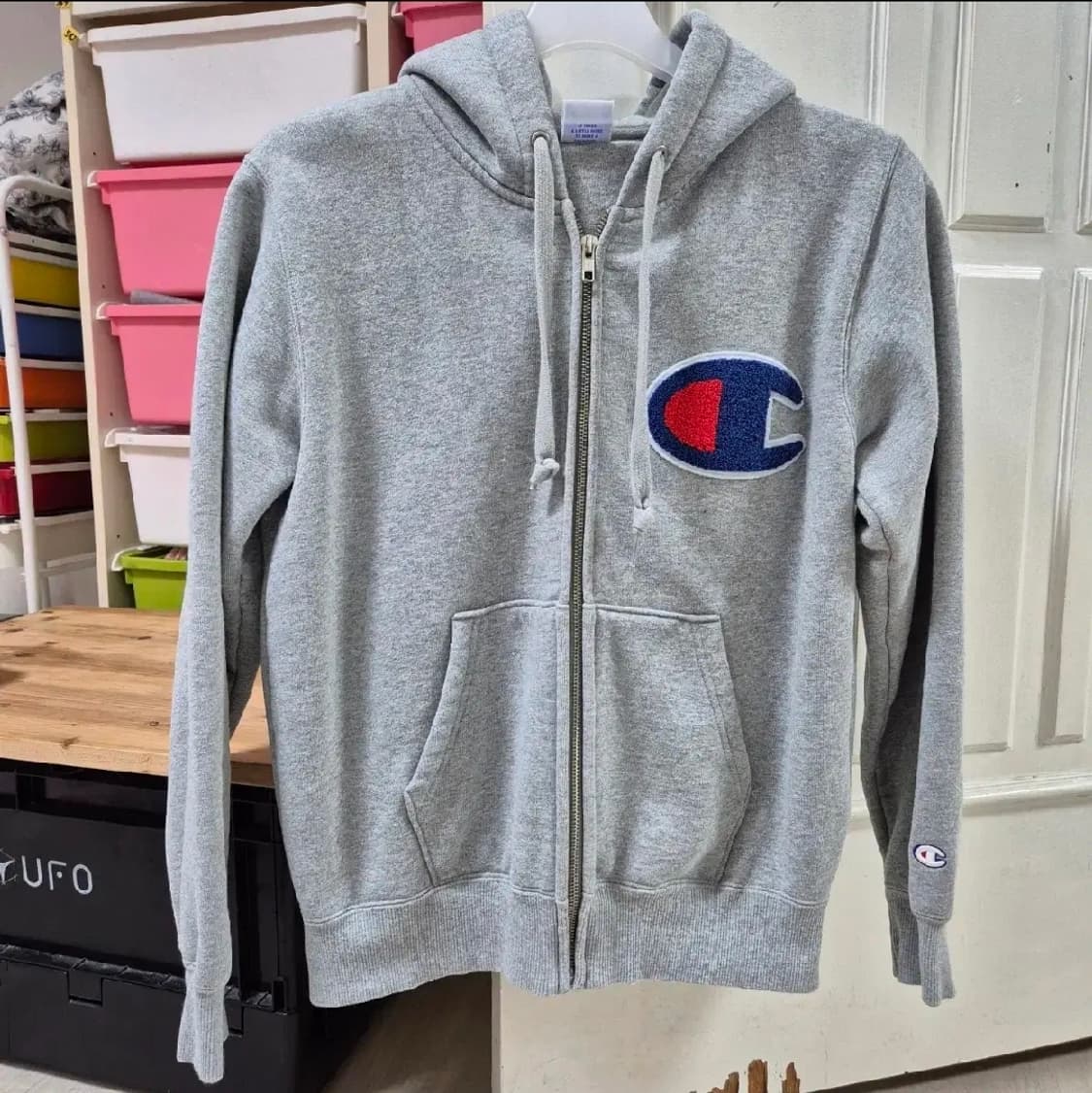 S급 챔피온 M 66 남여공용 기모 후드티자켓 상품이미지1