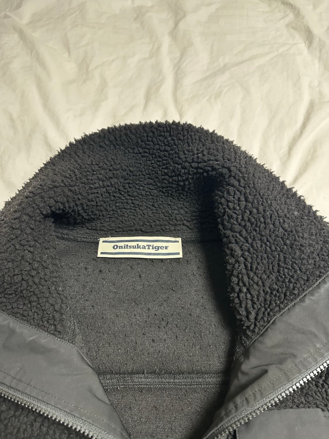  M) 오니츠카타이거 플리스 풀오버 후리스 팝니다 상품이미지5