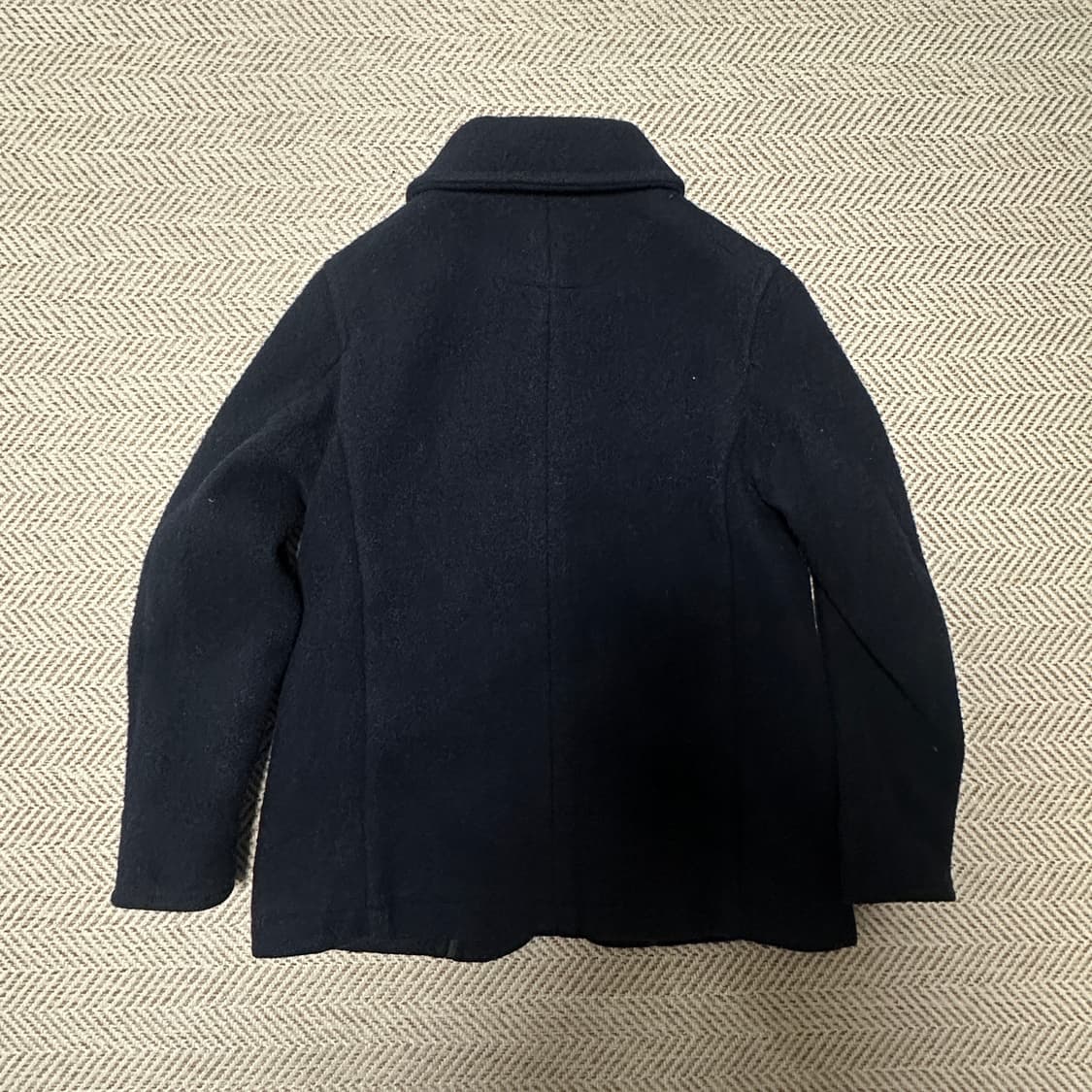 DANTON japan made wool coat jacket navy 상품이미지2