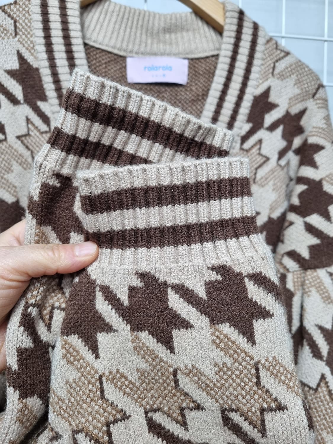 로라로라 니트가디건 free 상품이미지3