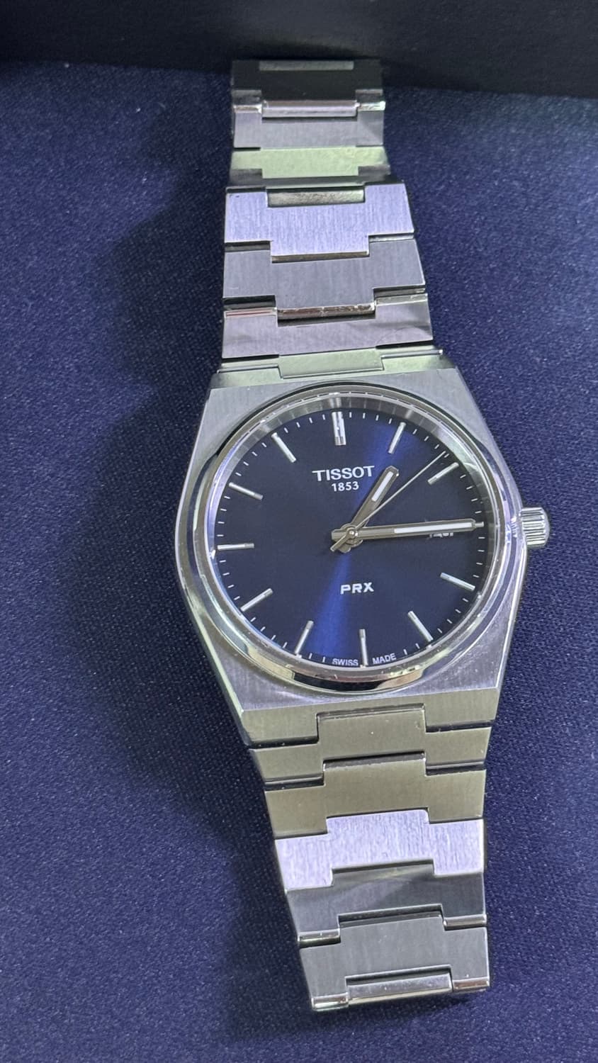 티쏘 prx 40mm 청판 쿼츠 25.03 풀박스 상품이미지1