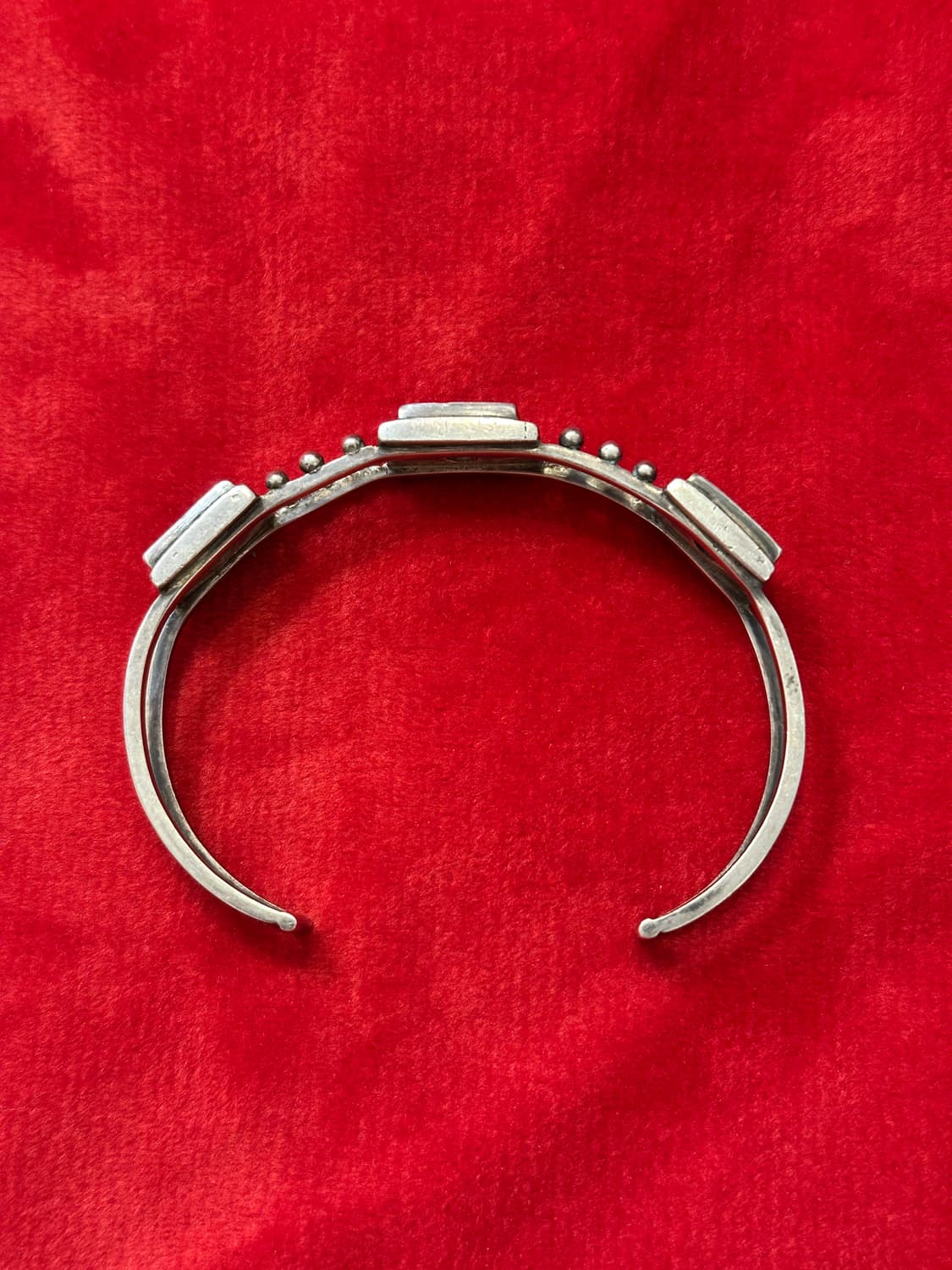 Vintage onyx 925silver bangle   상품이미지6