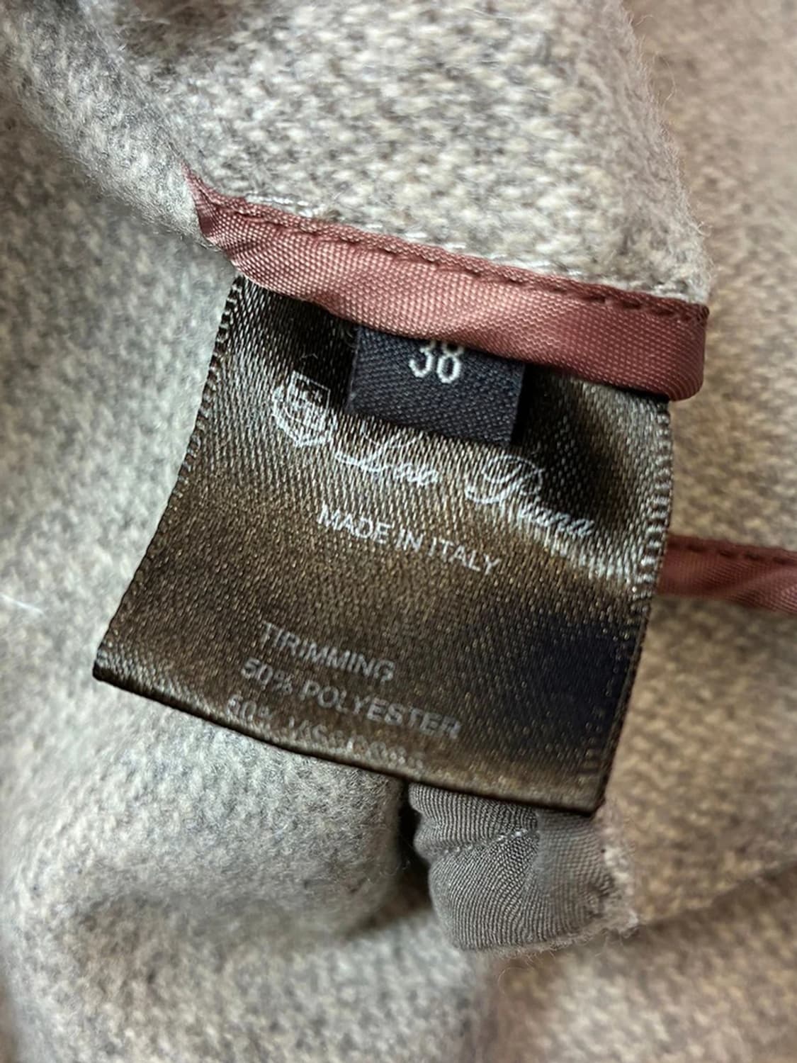 로로피아나 캐시미어 울 헤링턴 블레이저 PN5399 상품이미지9