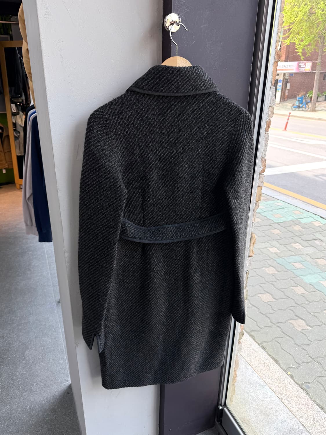 42/ 로로피아나 캐시미어 100 니팅 롱코트 자켓 상품이미지7