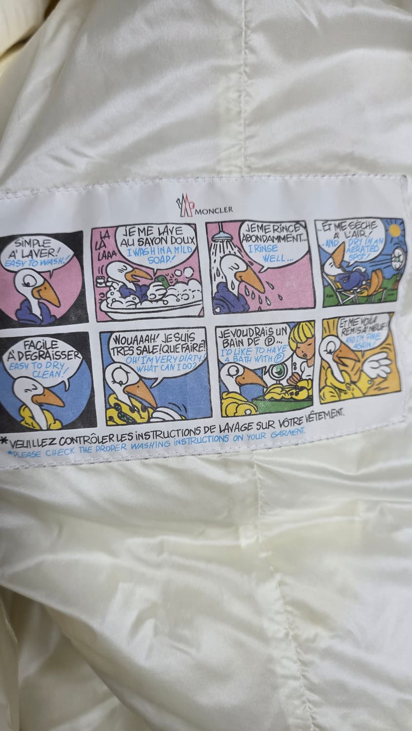 [새상품급,2]백화점판 22fw 몽클레어 보에드 실버폭스퍼 상품이미지5