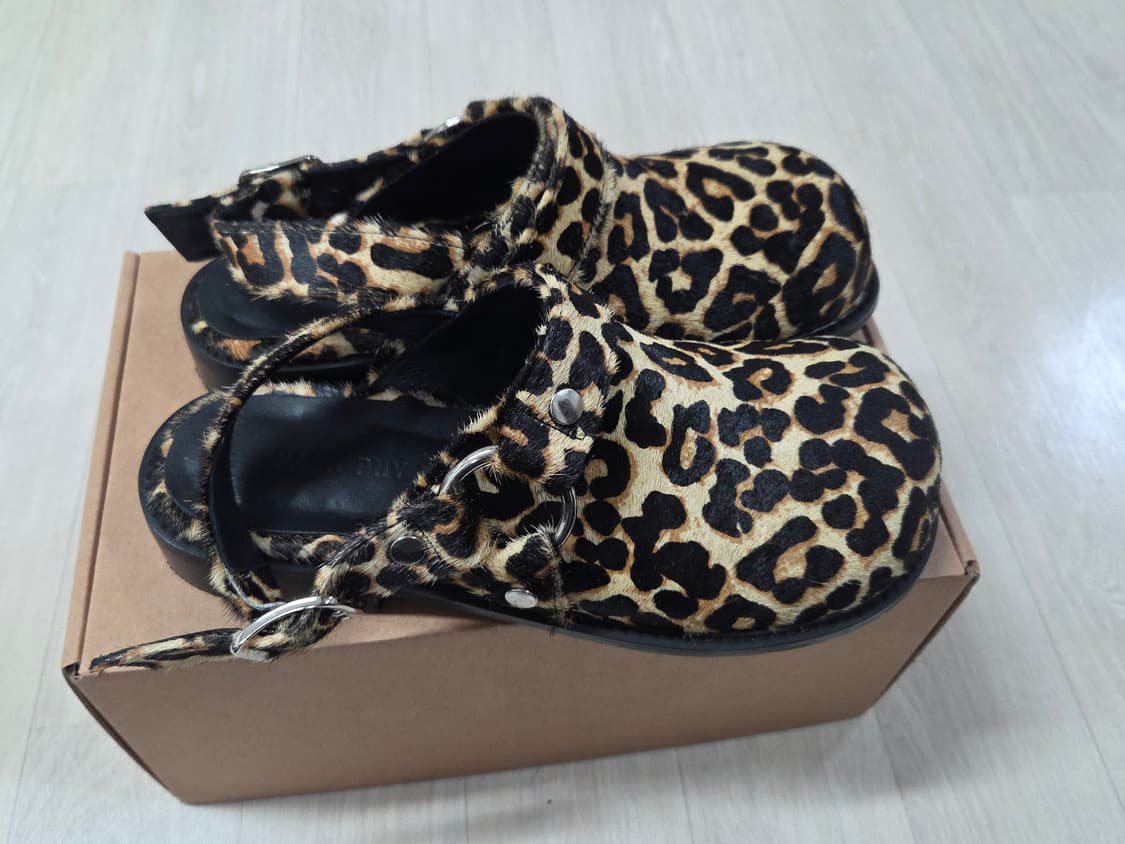 파르피 레오파드 클로그 245 상품이미지5