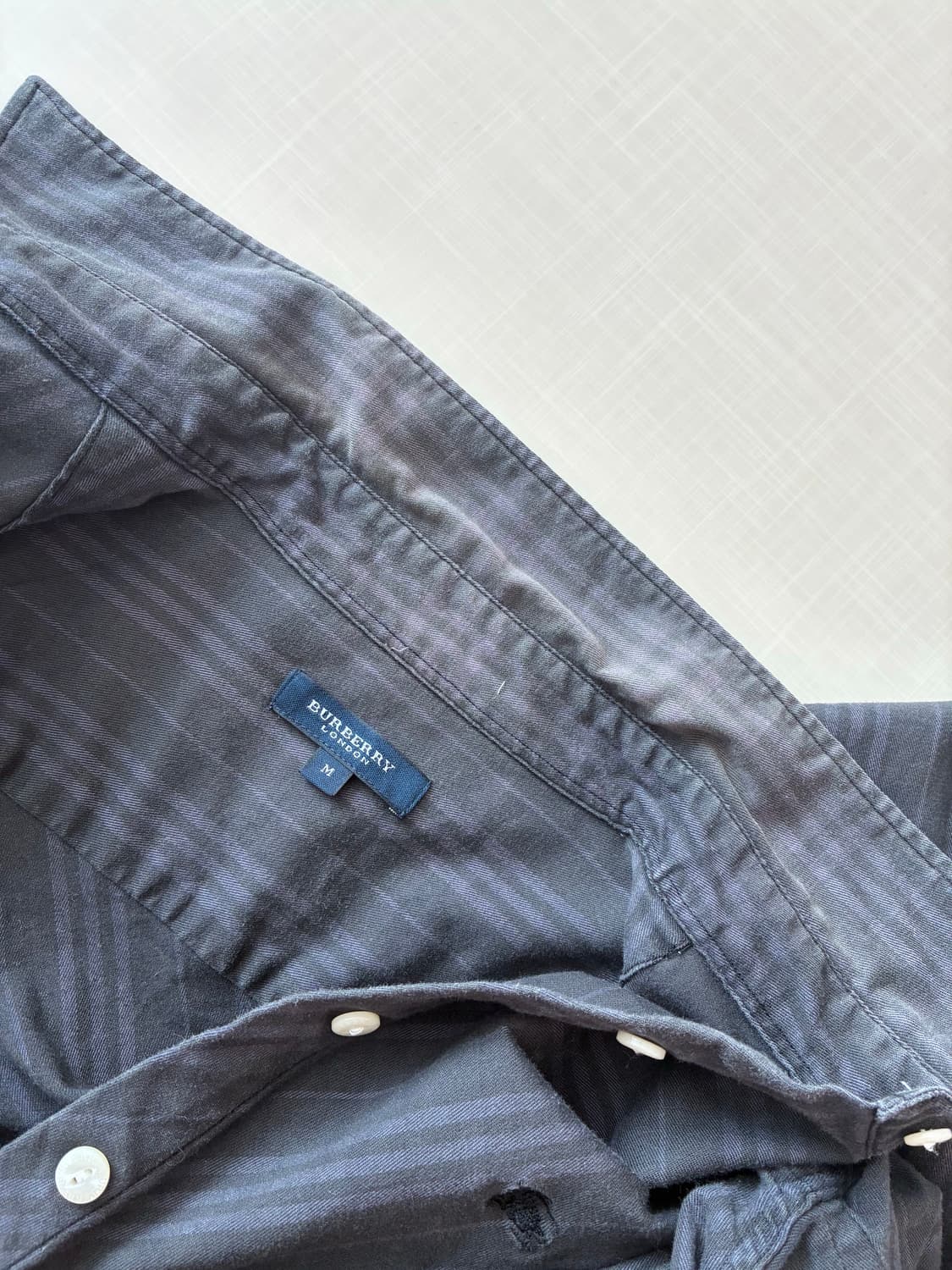 빈티지 버버리 셔츠 상품이미지3