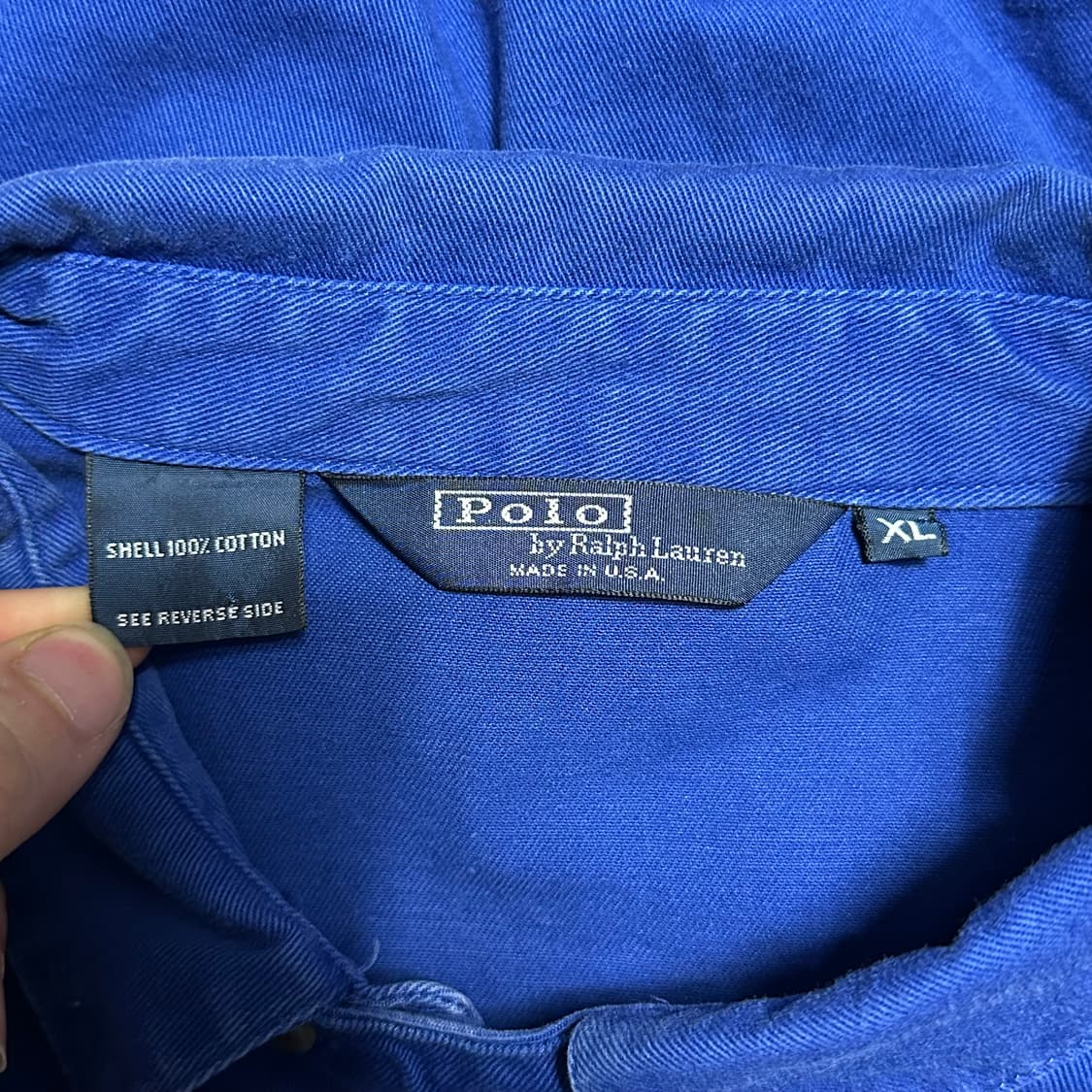 XL 폴로랄프로렌 블루 베이포트 자켓 상품이미지4